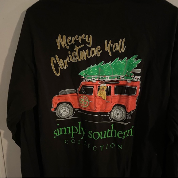 Christmas Simply Southern Long Sleeve - Picture 6 of 6
